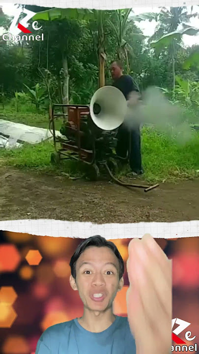 knalpot diesel dongfeng di beri corong toa #youtubeshorts #reaction