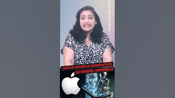 #Apple unveils generative AI model OpenELM #shortsvideo