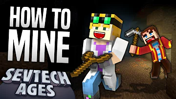 Minecraft - HOW TO MINE - SevTech Ages #32