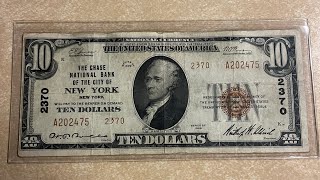 1928 $10 type 2 National