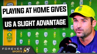 PLAYING AT HOME GIVES US A SLIGHT ADVANTAGE! | Dean Elgar Press Conference | Forever Cricket