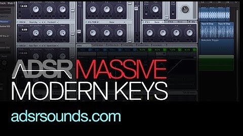 NI Massive tutorial - Modern Key Sound Design (Use Instead Of Boring Plucks!)