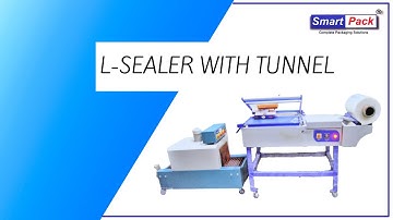 Shrink Machine - L-Sealer with Tunnel  Contact:- +91 91091 08483