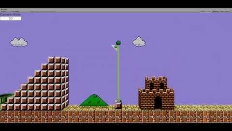 Super Mario Bros. 1-1 Recreated in Unity