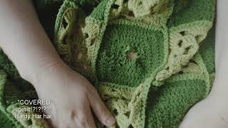 How I Repair a Damaged Crochet Granny Square Afghan