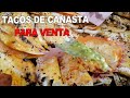 TACOS DE CANASTA para VENDER con 3 GUISADOS FACILES y RAPIDOS/ [Receta tacos sudados] PARA NEGOCIO!