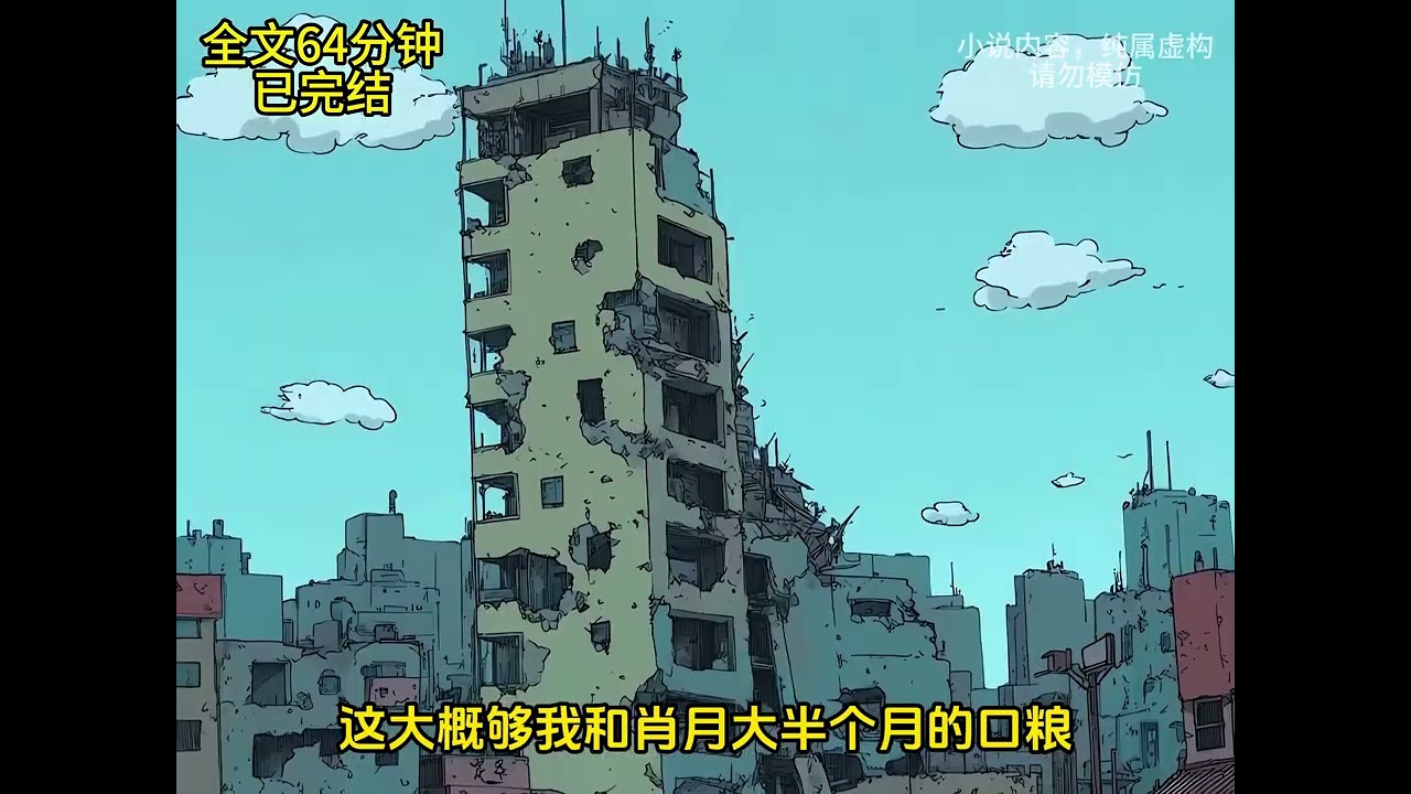 【末世冷战】我和男友冷战的第四天，我无意中发现他购买了一个大冰柜、酒精、砍骨刀、洗洁精还有雨布等等   他这是要   “叮咚”我手机收到一条驿站的推送，您亲人购买的大冰柜正在派送中...