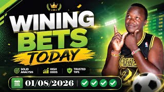 FOOTBALL PREDICTIONS TODAY 01/08/2026 SOCCER PREDICTIONS TODAY | BETTING TIPS, #footballpredictions