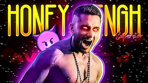 Honey Singh Capcut Edit 🔥 efx video Alight Motion Godd 🌈✨😈 #honeysingh