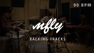 Funky Blues (Am) 90BPM// MFLY BACKING TRACKS chords
