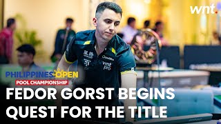 Fedor Gorst begins Philippines Open title CONQUEST | 2025 Philippines Open Pool Championship