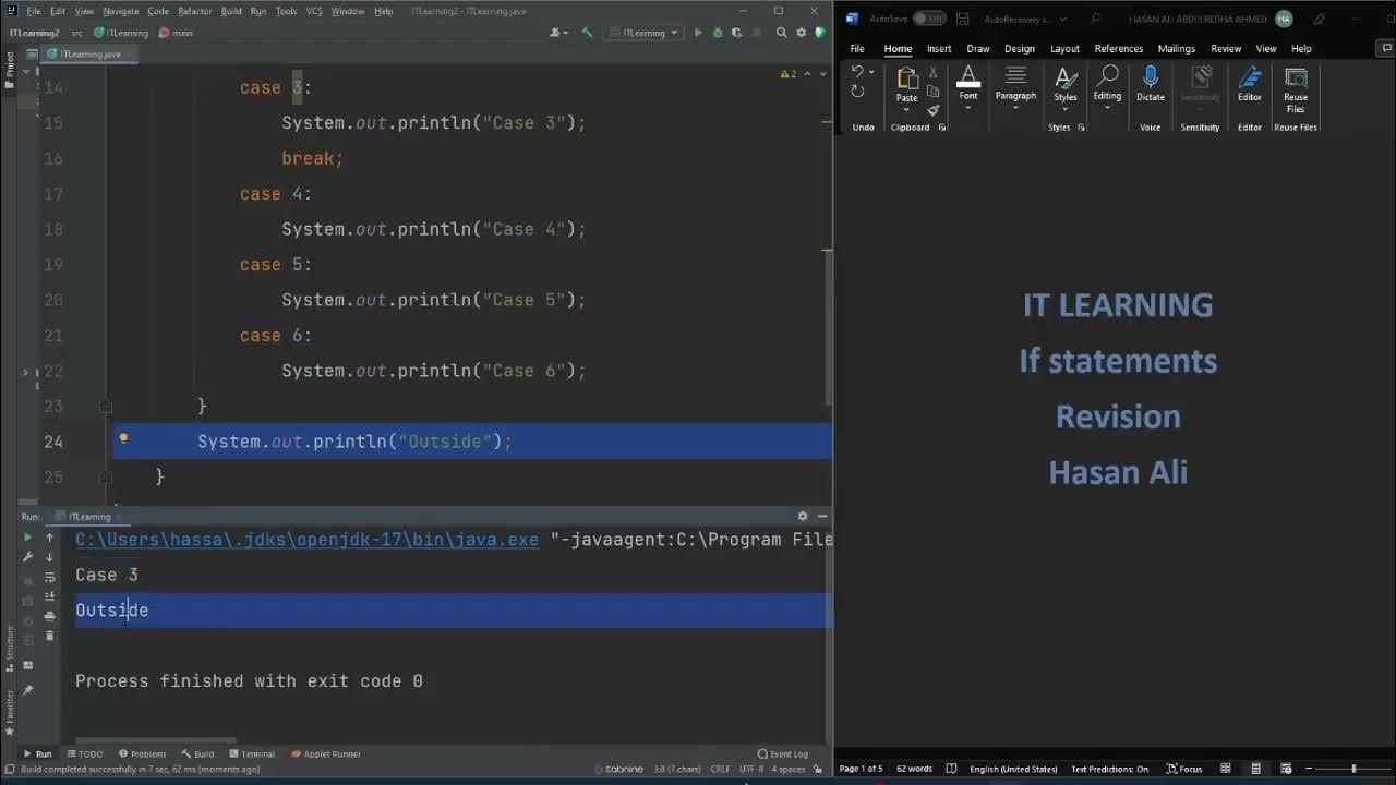 if and switch java1 YouTube