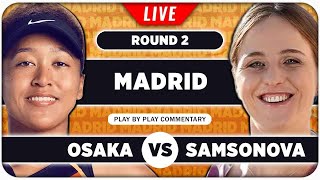 OSAKA vs SAMSONOVA • WTA Madrid 2024 • LIVE Tennis Play-by-Play Stream screenshot 4