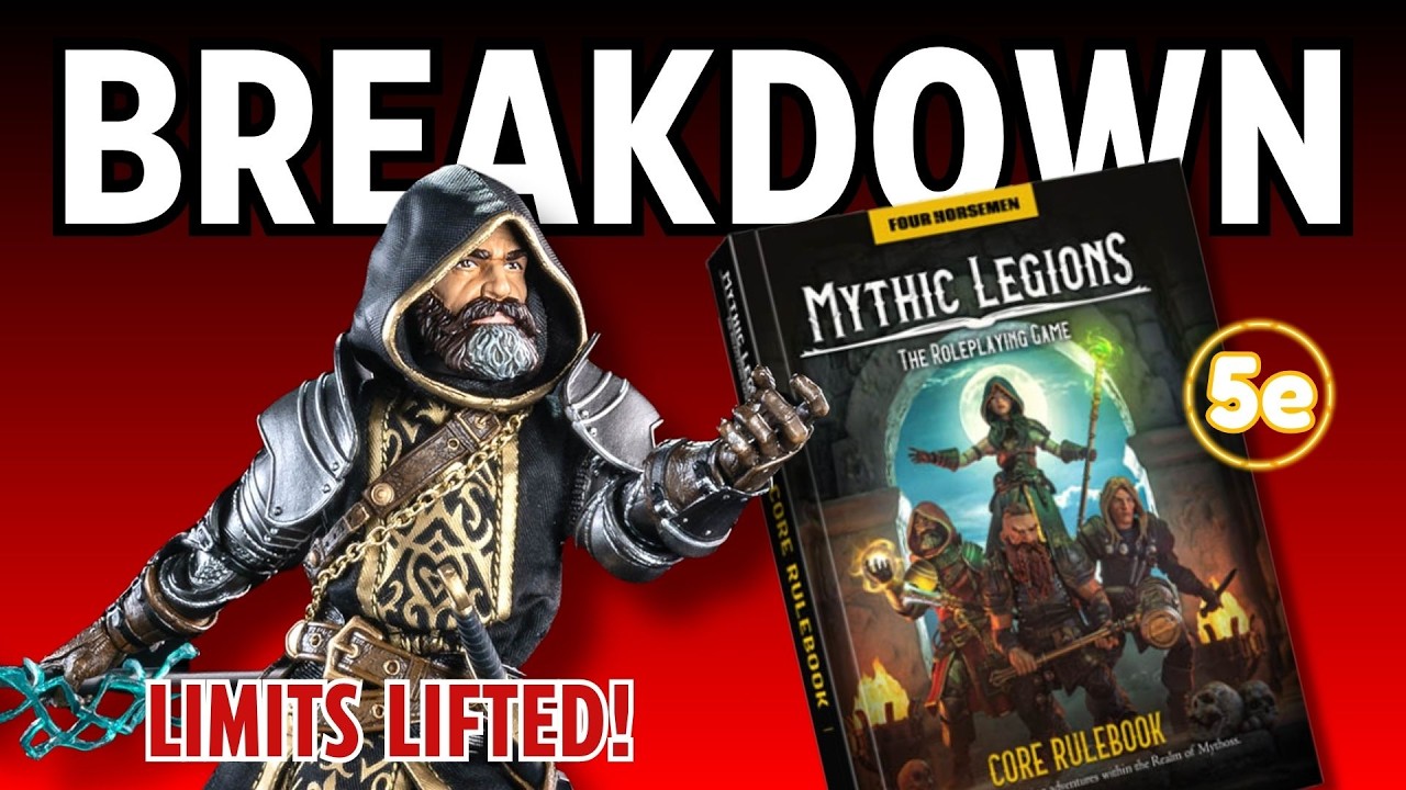 Mythic Legions: The Role Playing Game Kickstarter Guide (Game, Gear, and Action Figures)