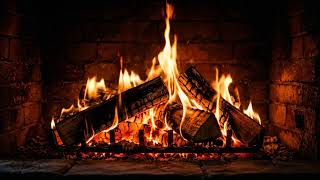 Cozy Fireplace 🔥 Ambience — Relaxing Crackling Fire Sounds