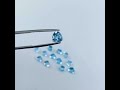 Sky Blue Topaz Faceted Trillion Shape Loose Gemstones In 6mm, 7mm &amp; 10mm For Jewellery Making