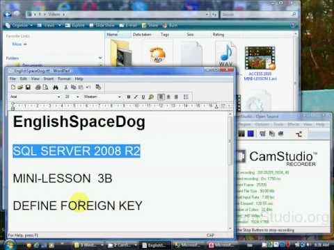 SQL Server Mini-Lesson 3B - Foreign Key