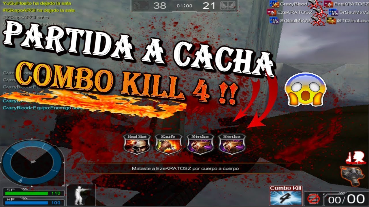 Partida a cacha l CrazyBlood Operation 7 🔪🔪