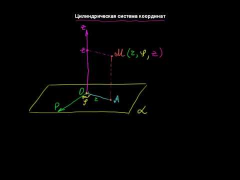 §55 Цилиндрическая система координат