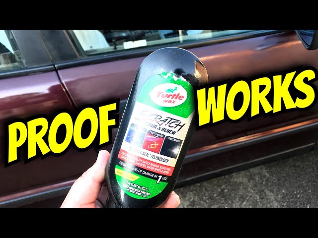 How To Use Turtle Wax Scratch Repair and Renew #detailing #detailingtips  #carrestoration 