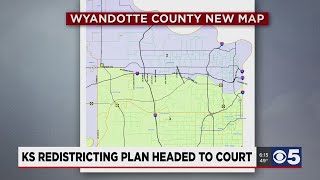 Kansas redistricting plan headed to court