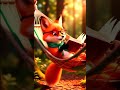 The Little Fox Echo: Fell Asleep While Reading in the Forest #littlefoxecho  #FoxEcho#LittleFoxStory
