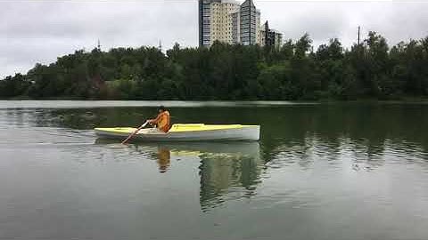Angus RowCruiser on still water