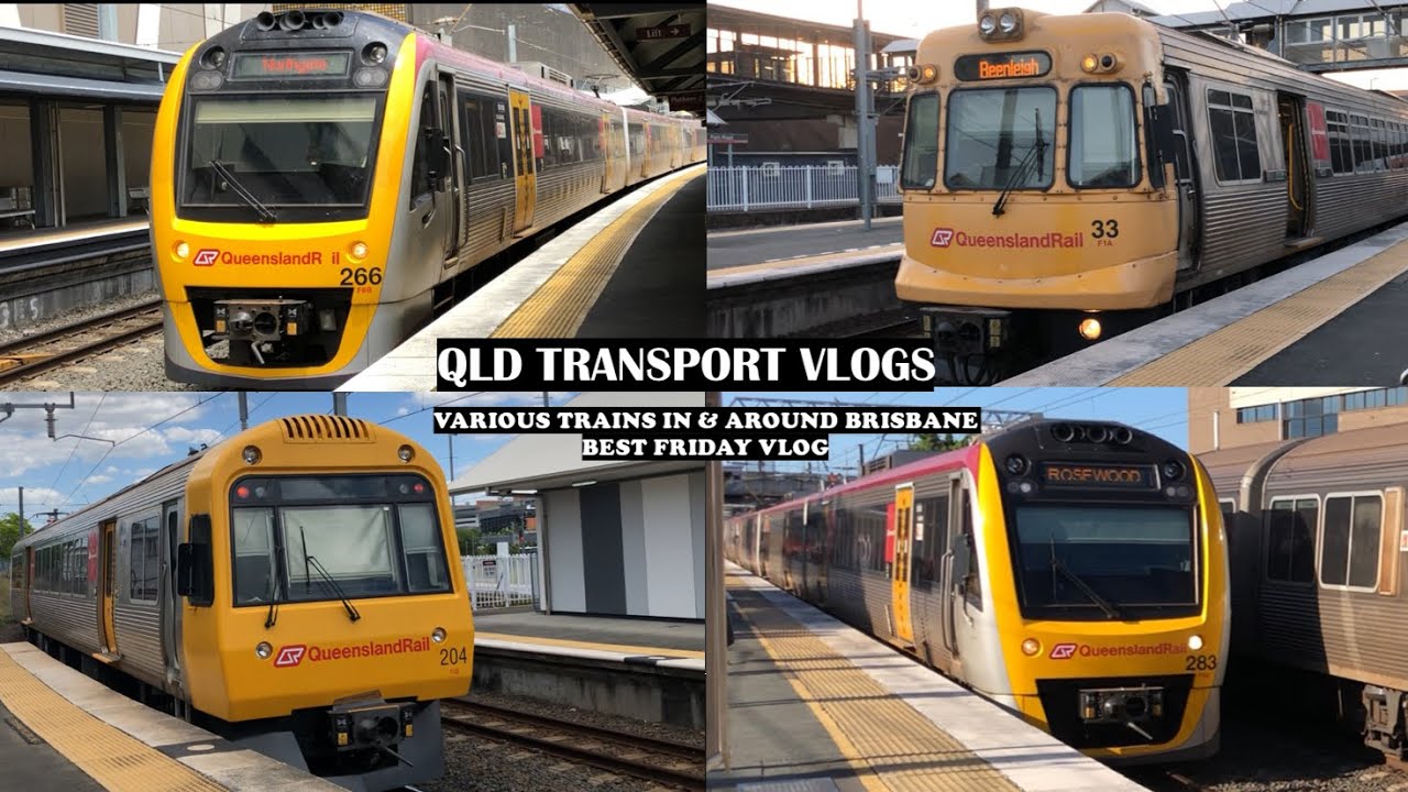 QR VLOG VARIOUS TRAIN IN & AROUND BRISBANE BEST FRIDAY VLOG [RARE AND UNUSUAL SIGHTINGS] [VOLUME VI]