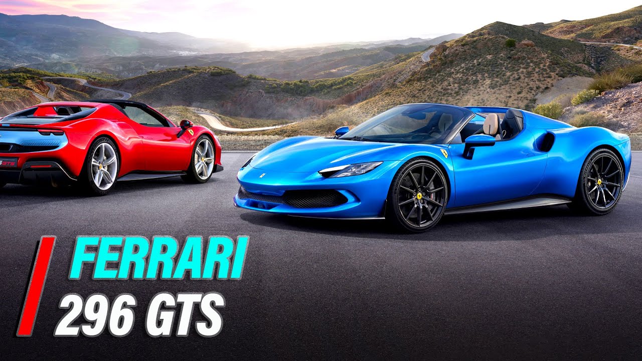FIRST LOOK: Ferrari 296 GTS Is A Hybrid Spider - Carscoops