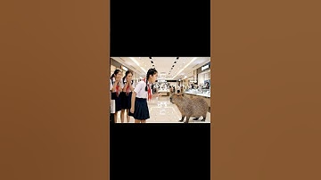 Capybara ngăn cản chị lên xe trai đẹp, cái kết không ai ngờ tới #capybara #capybarayeuba