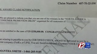 New check fraud scheme makes victims think they've won big