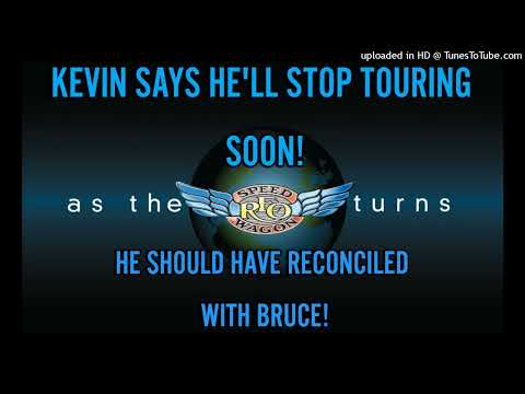 As The Reo Turns! Kevin Announces He's Not Going To Tour Anymore!
