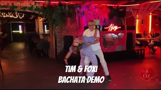 Bachata class demo dance 💃 Tim &amp; Foxi