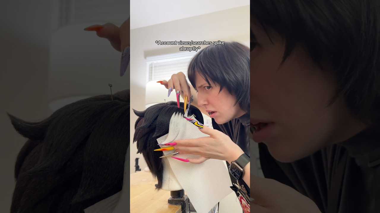 Certified jumpscare #wigstyling #wigs #fortnite