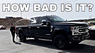 How many issues does the new truck have?