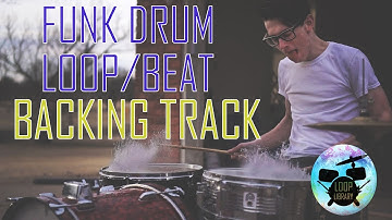 FUNK DRUM LOOP 115 BPM / BACKİNG TRACK METRONOME