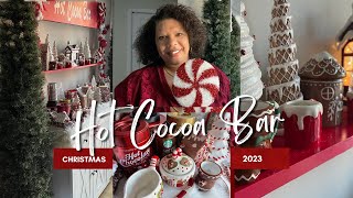 DIY Hot Cocoa Bar Christmas 2023