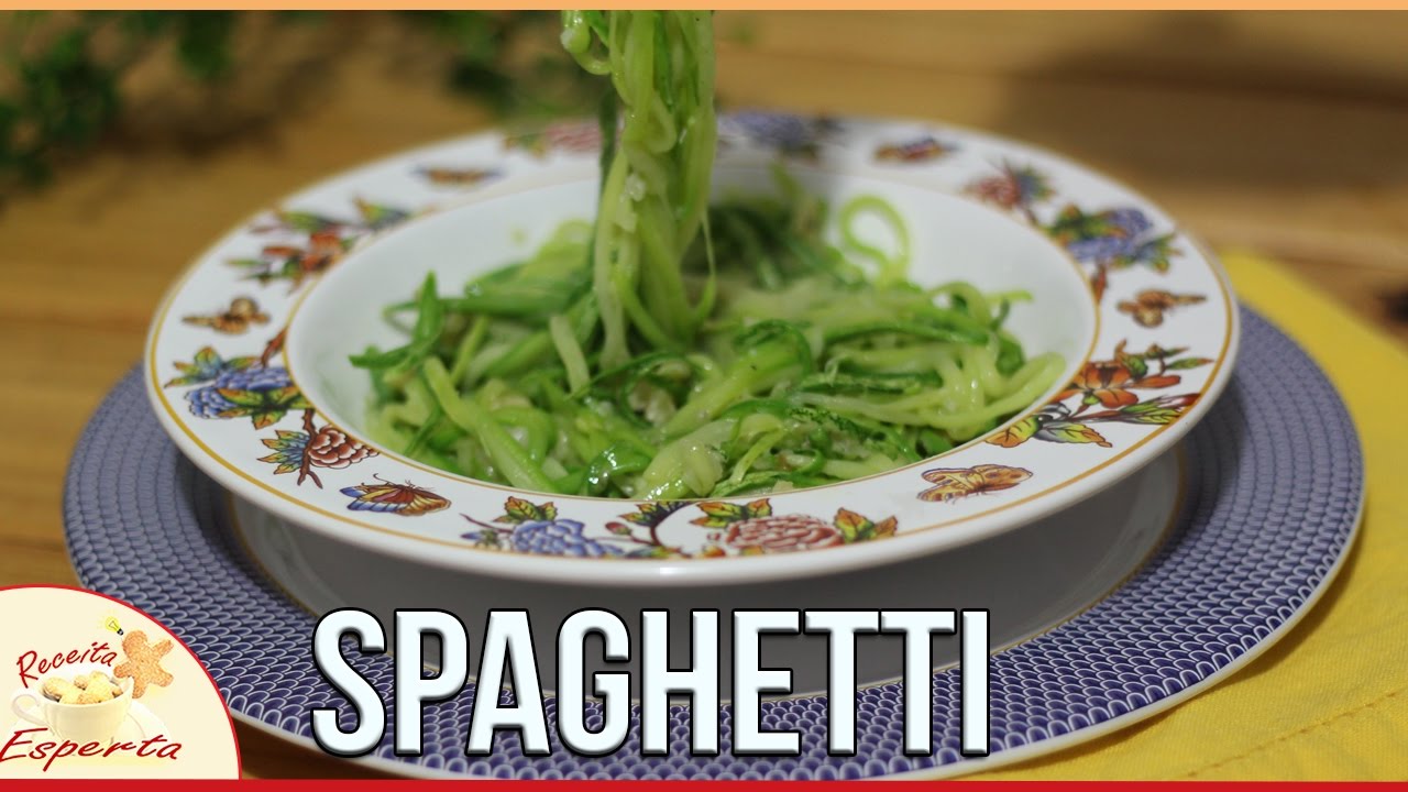 #11 SPAGHETTI DE ABOBRINHA ALHO E ÓLEO #30RECEITASLOWCARB