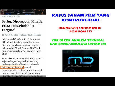 Analisa Saham FILM Teknikal dan Bandarmologi dan Prospek
