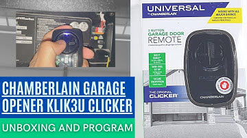 How to Program KLIK3U Clicker | 👍🚘