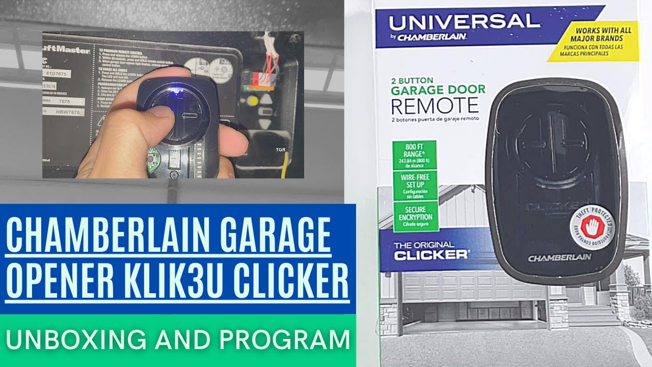 How to Program KLIK3U Clicker | 👍🚘 - YouTube