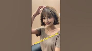 Làm tóc phải đẹp , nhuộm màu nâu Tây , màu Caitu HD mã 8.322