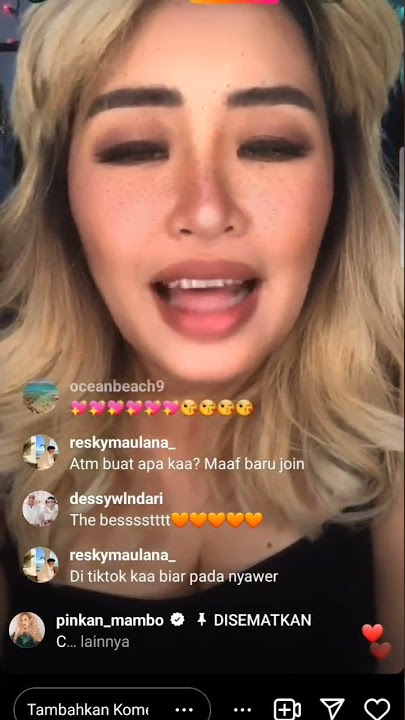 Pinkan Mambo - Aku baik baik saja. Live on IG 180922. #pinkanmambo