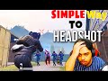 New headshot only simple trick in tdm tiktok  best moments in pubg mobile
