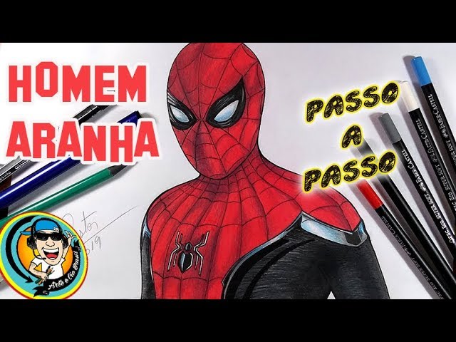 Desenhos Para Pintar e Colorir Homem Aranha - Imprimir Desenho 037