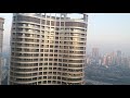 Mumbai Lodha world tower up to down shoot scene