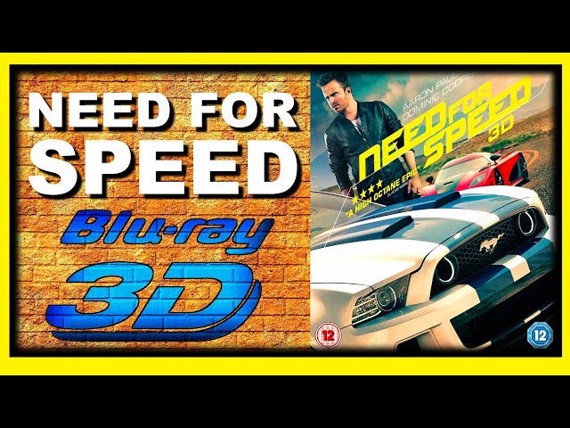 Blu-Ray 3D Need For Speed - O Filme