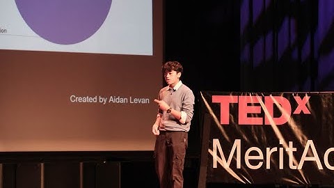 Using Technology To Address Homelessness | Aidan Levan | TEDxMeritAcademy
