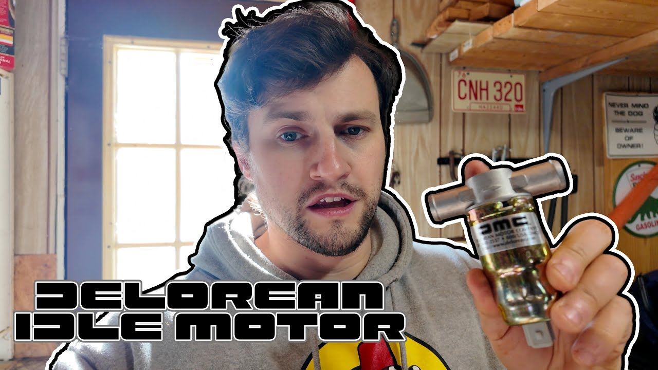 Установка нового мотора холостого хода на мой DeLorean.