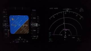 B737 steep turn over right, 6000ft, speed 220kts